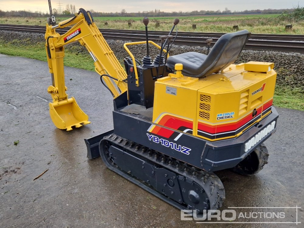 Yanmar YB101UZ - Μίνι εκσκαφέας: φωτογραφία 3 Yanmar YB101UZ - Μίνι εκσκαφέας: φωτογραφία 3