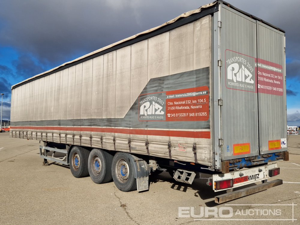 2001 Trailer Profi PRSH24 3 Axle Cuartainsider Trailer (Spanish Reg Docs Available / Documentación Española Disponible) - Επικαθήμενο κουρτίνα: φωτογραφία 4 2001 Trailer Profi PRSH24 3 Axle Cuartainsider Trailer (Spanish Reg Docs Available / Documentación Española Disponible) - Επικαθήμενο κουρτίνα: φωτογραφία 4