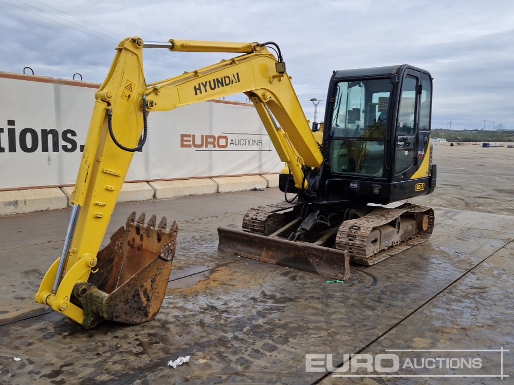 2013 Hyundai R60-7 - Μίνι εκσκαφέας: φωτογραφία 1 2013 Hyundai R60-7 - Μίνι εκσκαφέας: φωτογραφία 1