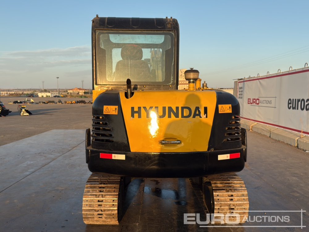Hyundai R60-7 - Μίνι εκσκαφέας: φωτογραφία 4 Hyundai R60-7 - Μίνι εκσκαφέας: φωτογραφία 4