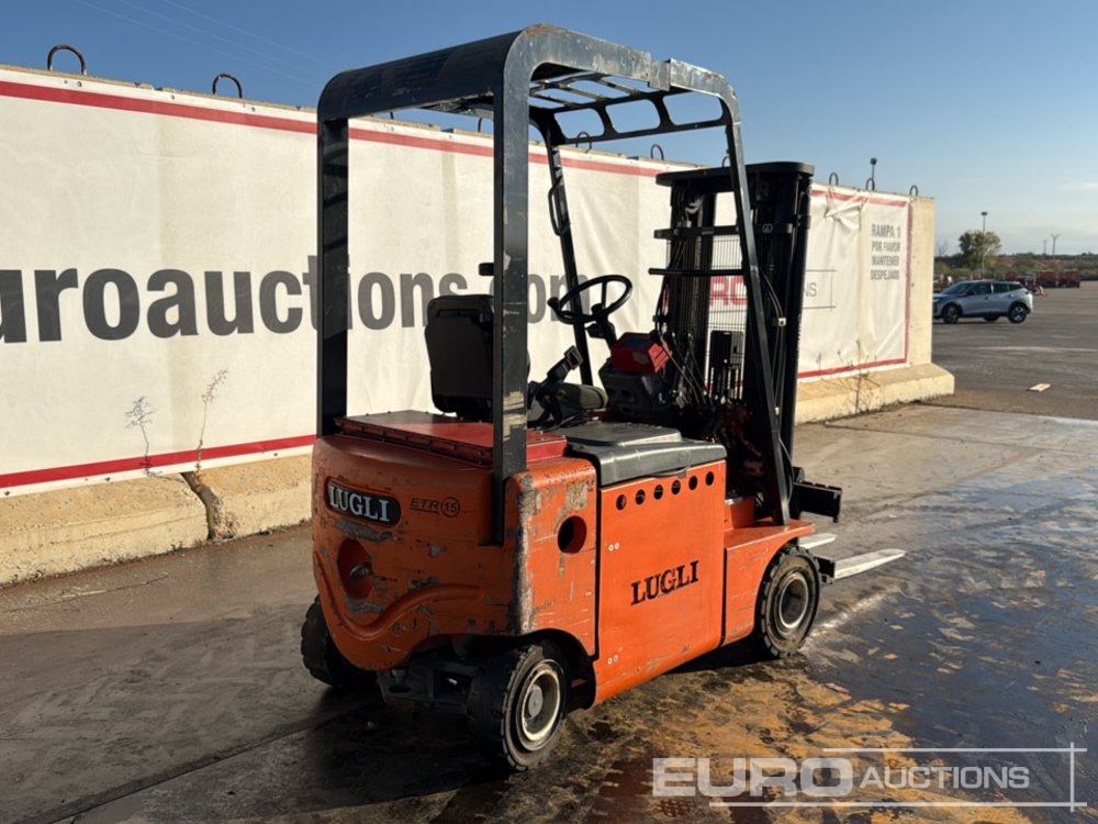 Lugli ETR15 Electric Forklift, Charger / Carretilla Elevadora Eléctrica, Cargador - Περονοφόρο όχημα: φωτογραφία 5 Lugli ETR15 Electric Forklift, Charger / Carretilla Elevadora Eléctrica, Cargador - Περονοφόρο όχημα: φωτογραφία 5