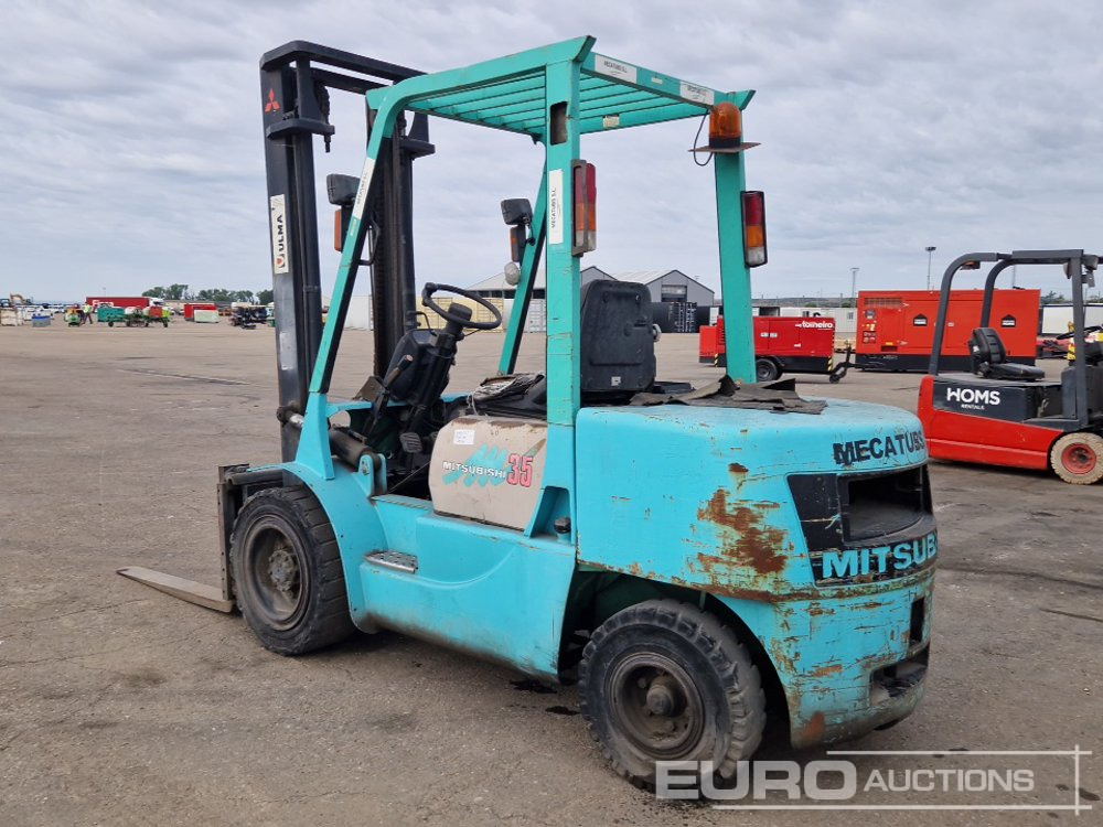 Mitsubishi FD35A - Πετρελαιοκίνητο περονοφόρο: φωτογραφία 3 Mitsubishi FD35A - Πετρελαιοκίνητο περονοφόρο: φωτογραφία 3