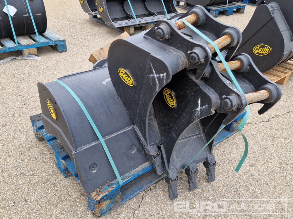 Unused 2024 Geith AT2.8R-1200SR 48" Tilt Ditching Bucket, H03-0450 18" Digging Bucket, H03-0300 12" Digging Bucket 35mm Pin to suit Mini / Conjunto Cazos Excavator - Κουβάς: φωτογραφία 1 Unused 2024 Geith AT2.8R-1200SR 48" Tilt Ditching Bucket, H03-0450 18" Digging Bucket, H03-0300 12" Digging Bucket 35mm Pin to suit Mini / Conjunto Cazos Excavator - Κουβάς: φωτογραφία 1