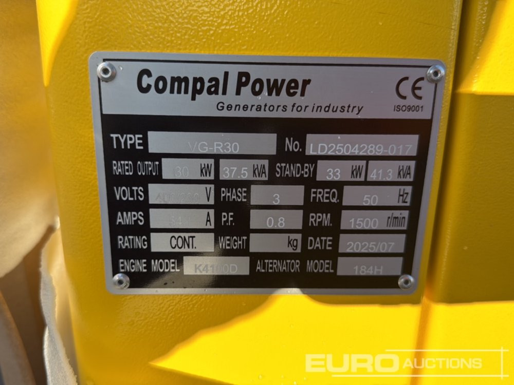 Βιομηχανική γεννήτρια Unused Compal Power VG-R30: φωτογραφία 10
