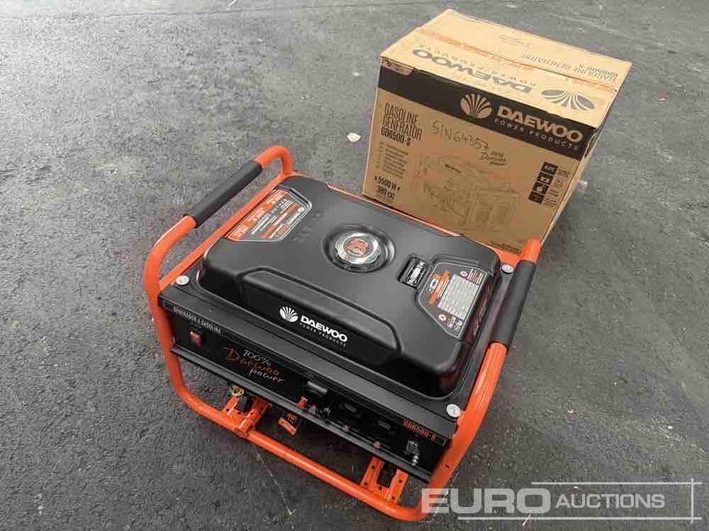 Unused Daewoo GD6500-S - Βιομηχανική γεννήτρια: φωτογραφία 1 Unused Daewoo GD6500-S - Βιομηχανική γεννήτρια: φωτογραφία 1