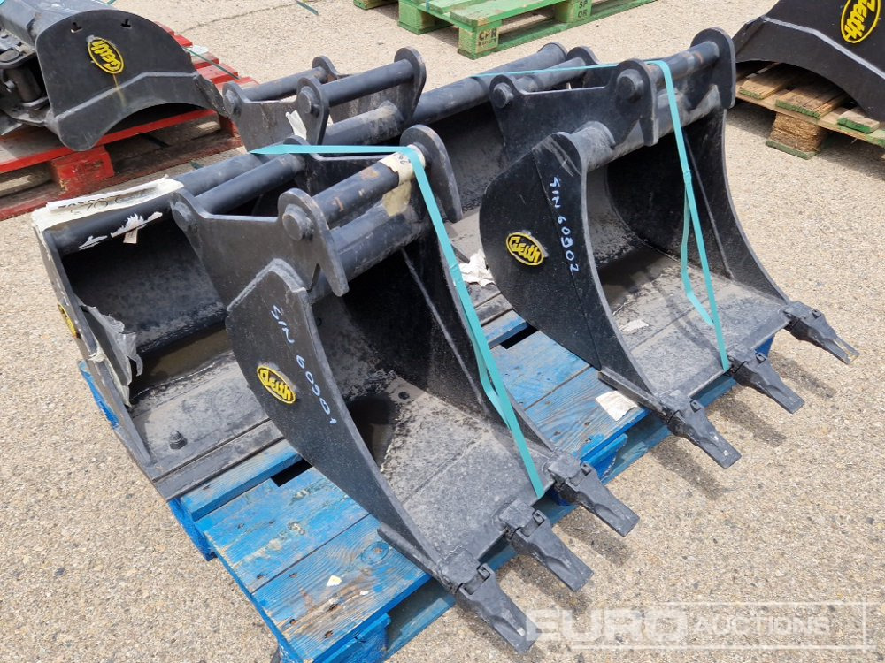 Unused Geith G03R-1200 48" Ditching Bucket, H03-0300 12" Digging Bucket, H03-450 18" Digging Bucket 40mm Pin to suit Mini Excavator / Conjunto Cazos - Κουβάς: φωτογραφία 4 Unused Geith G03R-1200 48" Ditching Bucket, H03-0300 12" Digging Bucket, H03-450 18" Digging Bucket 40mm Pin to suit Mini Excavator / Conjunto Cazos - Κουβάς: φωτογραφία 4