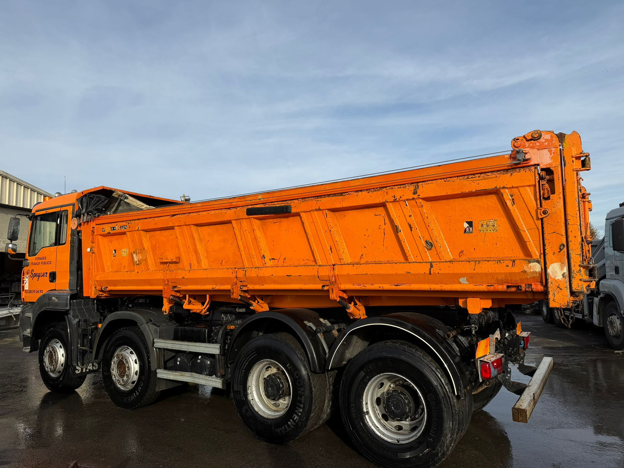 Μίσθωση  Camion benne arrière MAN avec benne Meiller BC-823-PC Camion benne arrière MAN avec benne Meiller BC-823-PC: φωτογραφία 6