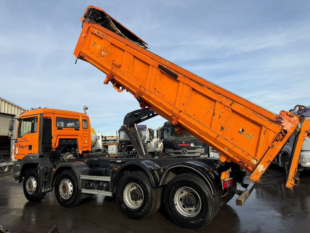 Μίσθωση  Camion benne arrière MAN avec benne Meiller BC-823-PC Camion benne arrière MAN avec benne Meiller BC-823-PC: φωτογραφία 9