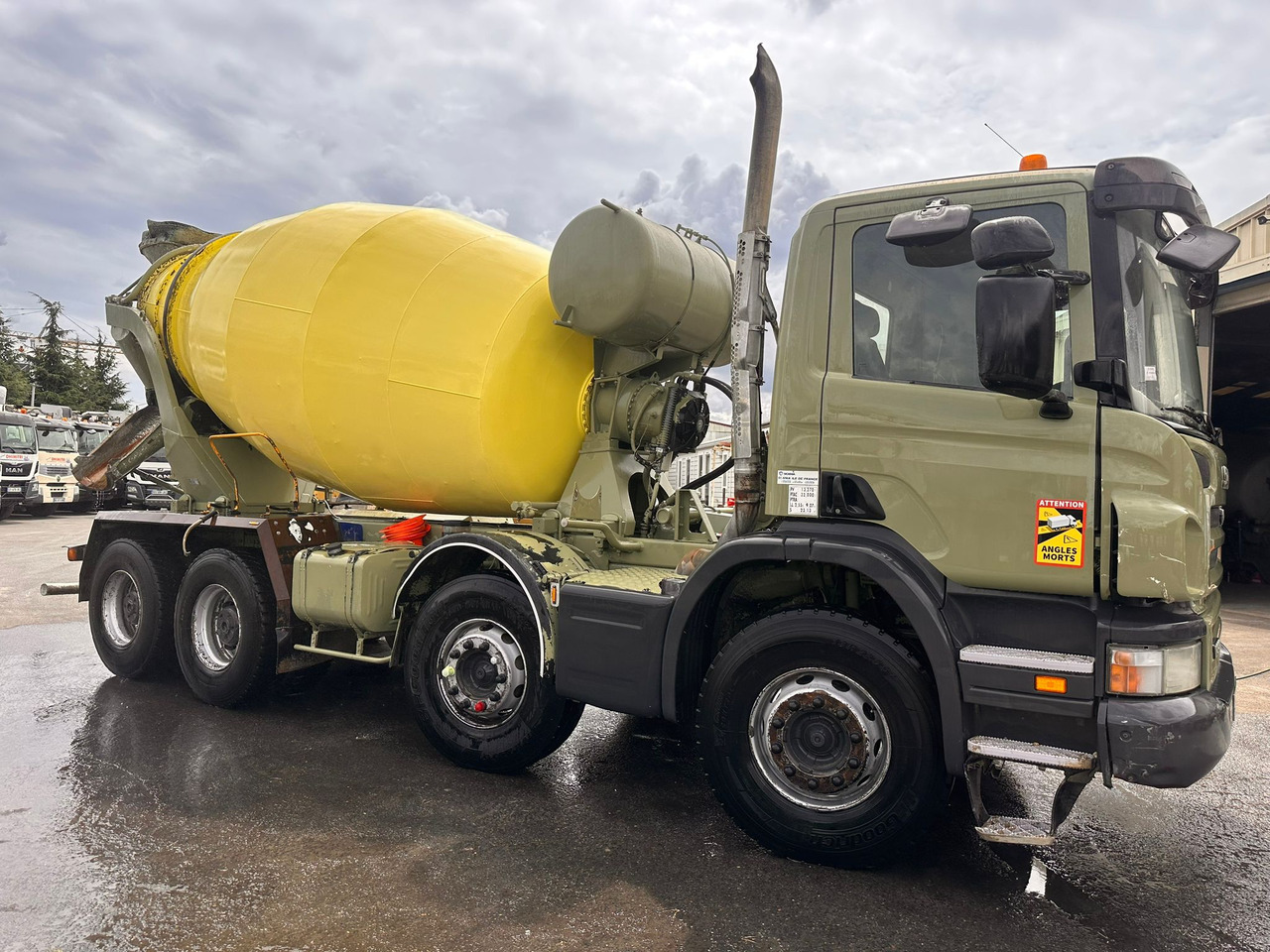 Camion béton Scania P380 CP-230-MP - Μπετονιέρα φορτηγό: φωτογραφία 3 Camion béton Scania P380 CP-230-MP - Μπετονιέρα φορτηγό: φωτογραφία 3