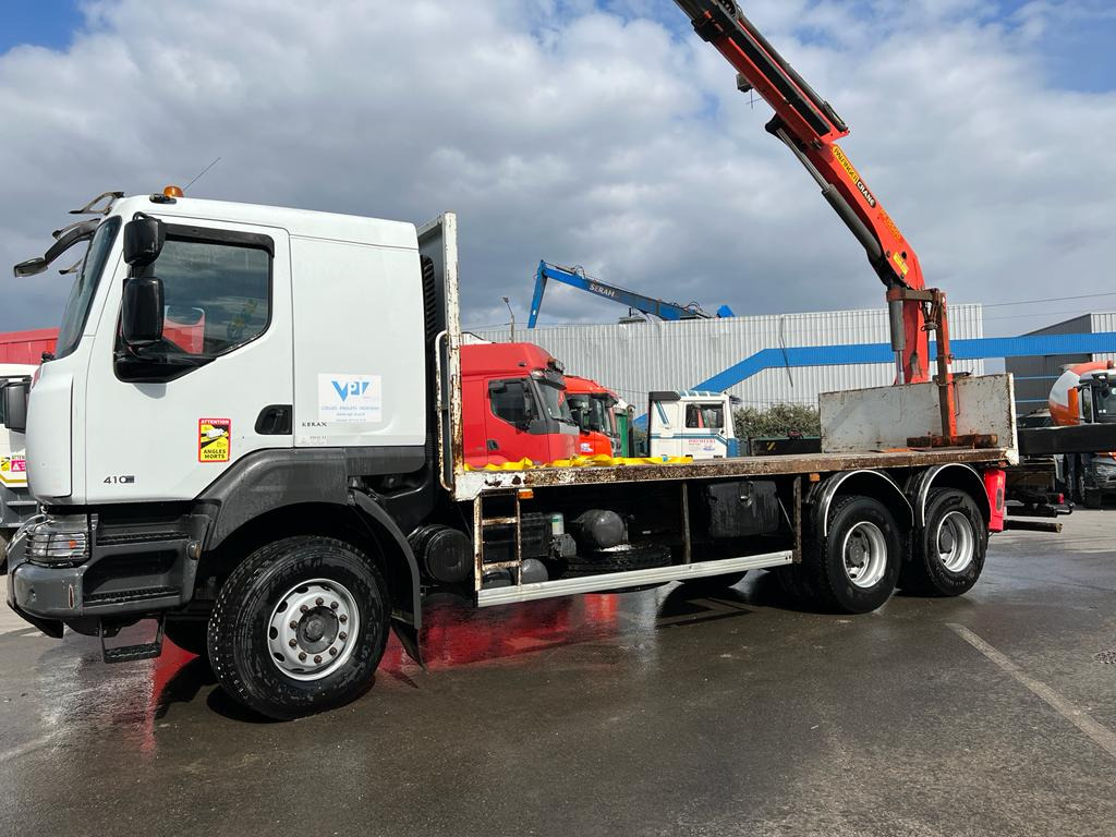 Camion grue Renault 410 AL-454-TS - Φορτηγό με ανοιχτή καρότσα, Φορτηγό με γερανό: φωτογραφία 5 Camion grue Renault 410 AL-454-TS - Φορτηγό με ανοιχτή καρότσα, Φορτηγό με γερανό: φωτογραφία 5