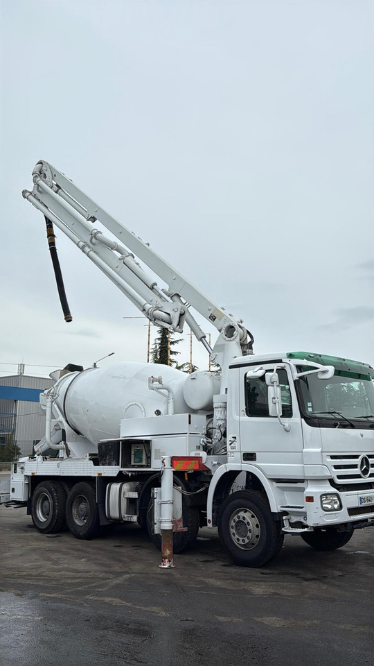 Camion mixo-pompe Mercedes Actros DS-840-FF - Μπετονιέρα αντλία: φωτογραφία 5 Camion mixo-pompe Mercedes Actros DS-840-FF - Μπετονιέρα αντλία: φωτογραφία 5