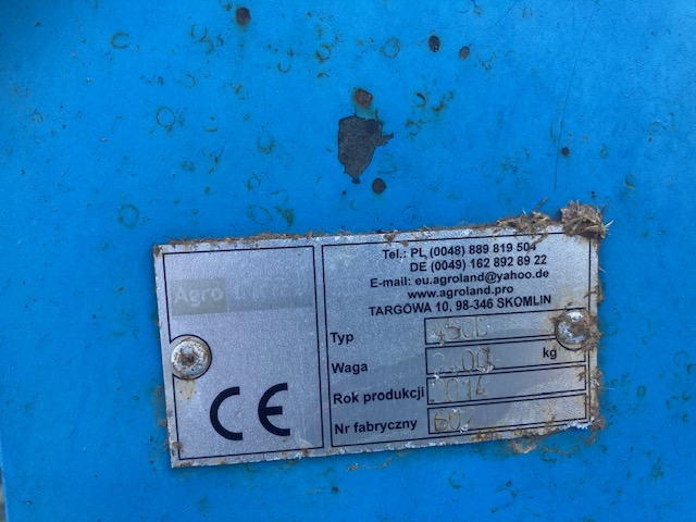 Agroland Kurzscheibenegge Heavy 4,50m - Δισκοσβάρνα: φωτογραφία 2 Agroland Kurzscheibenegge Heavy 4,50m - Δισκοσβάρνα: φωτογραφία 2
