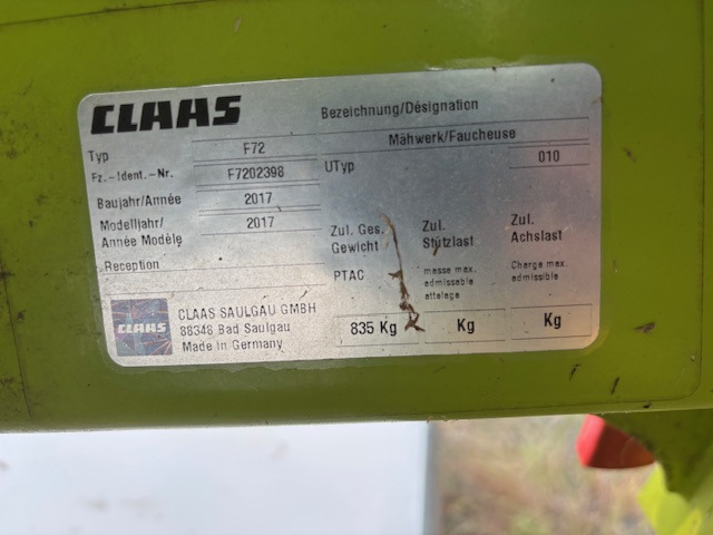 Claas Disco 3200 F Profi - Χορτοκοπτικό: φωτογραφία 2 Claas Disco 3200 F Profi - Χορτοκοπτικό: φωτογραφία 2