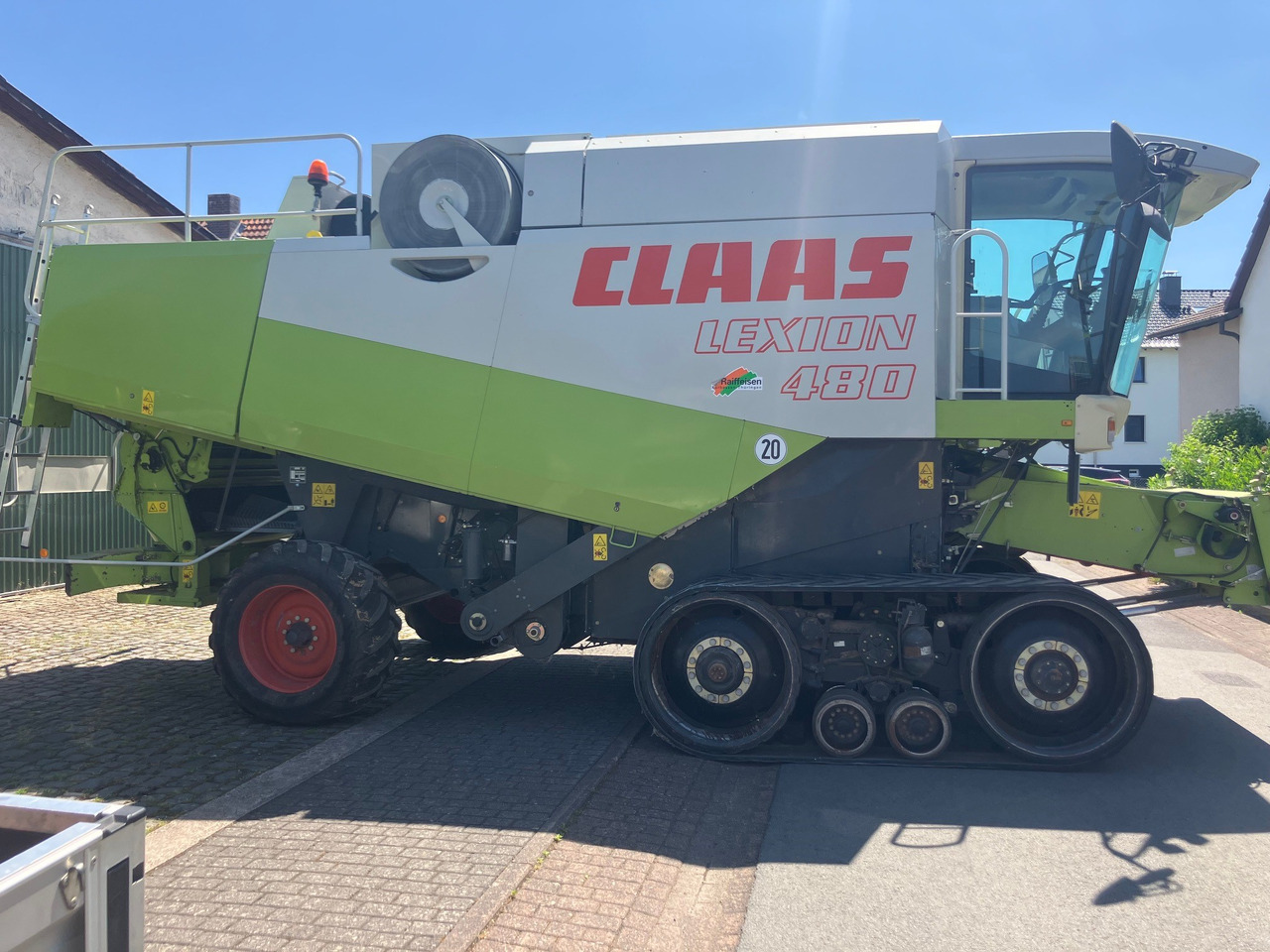 Θεριζοαλωνιστική μηχανή Claas Lexion 480 Terra Trac: φωτογραφία 18 Θεριζοαλωνιστική μηχανή Claas Lexion 480 Terra Trac: φωτογραφία 18