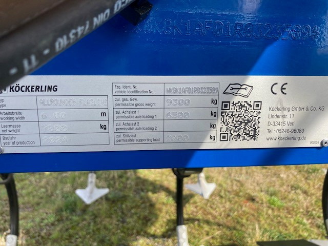 Köckerling Allrounder flatline 600 - Καλλιεργητής: φωτογραφία 2 Köckerling Allrounder flatline 600 - Καλλιεργητής: φωτογραφία 2