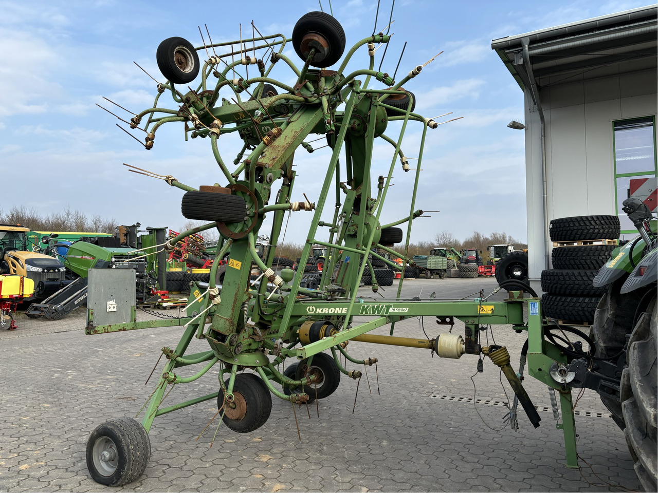 Krone KWT 10.50 / 8 x 7 Heuwender - Χορτοσυλλέκτης: φωτογραφία 5 Krone KWT 10.50 / 8 x 7 Heuwender - Χορτοσυλλέκτης: φωτογραφία 5