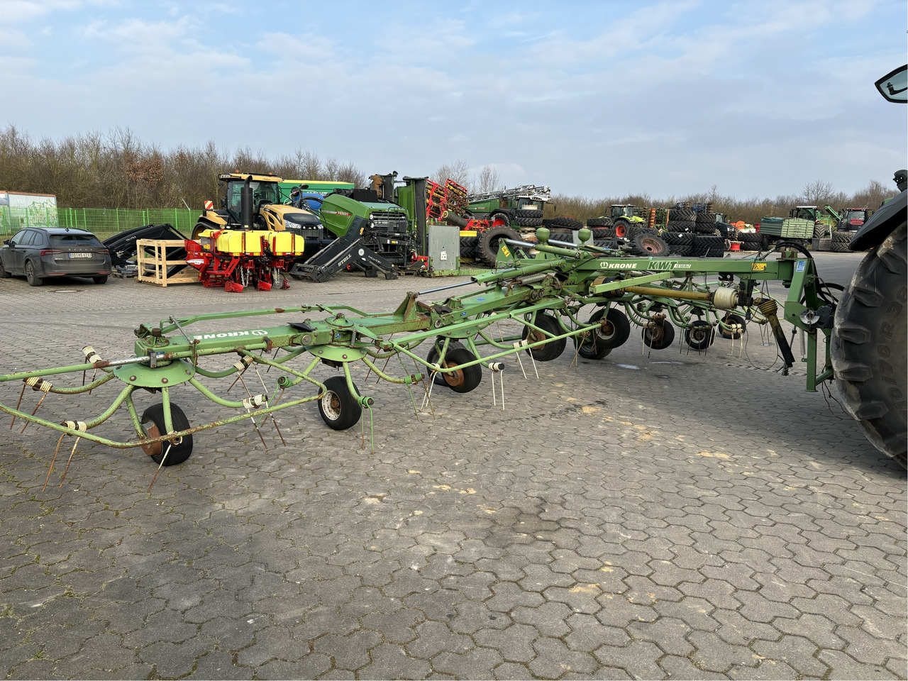 Krone KWT 10.50 / 8 x 7 Heuwender - Χορτοσυλλέκτης: φωτογραφία 4 Krone KWT 10.50 / 8 x 7 Heuwender - Χορτοσυλλέκτης: φωτογραφία 4
