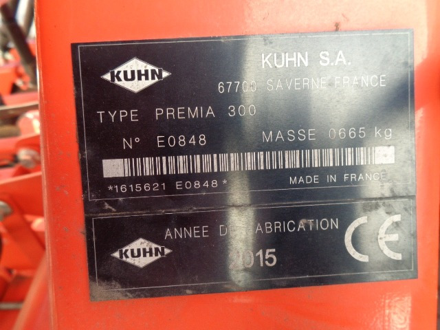 Kuhn Drillkombination Premia 300 - Σβάρνα: φωτογραφία 5 Kuhn Drillkombination Premia 300 - Σβάρνα: φωτογραφία 5