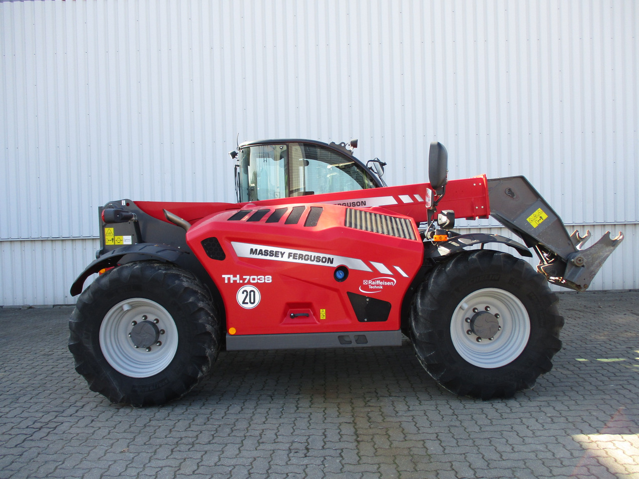 Φορτωτής Massey Ferguson TH 7038 T4f: φωτογραφία 14