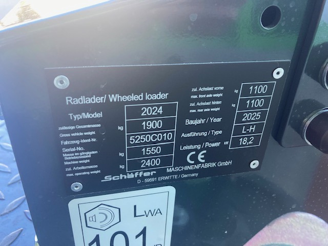 Schäffer Hoflader Typ 2024 - Ελαστιχοφόρος φορτωτής: φωτογραφία 2 Schäffer Hoflader Typ 2024 - Ελαστιχοφόρος φορτωτής: φωτογραφία 2