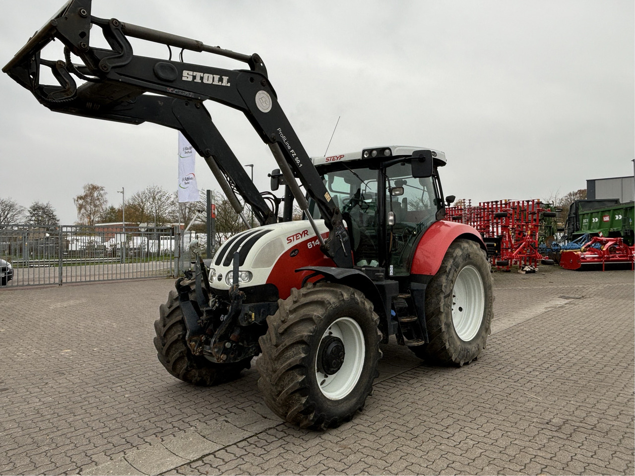 Steyr 6140 Profi Eco Teck - Τρακτέρ: φωτογραφία 1 Steyr 6140 Profi Eco Teck - Τρακτέρ: φωτογραφία 1