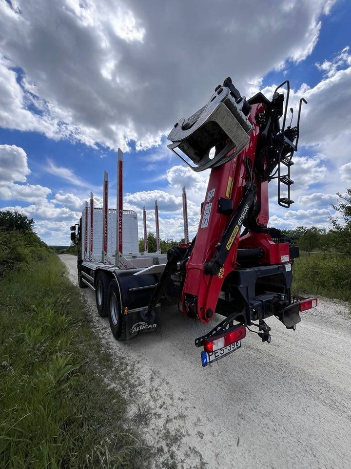 Γερανός παπαγάλος για Φορτηγό Renault Kerax 6x4: φωτογραφία 6