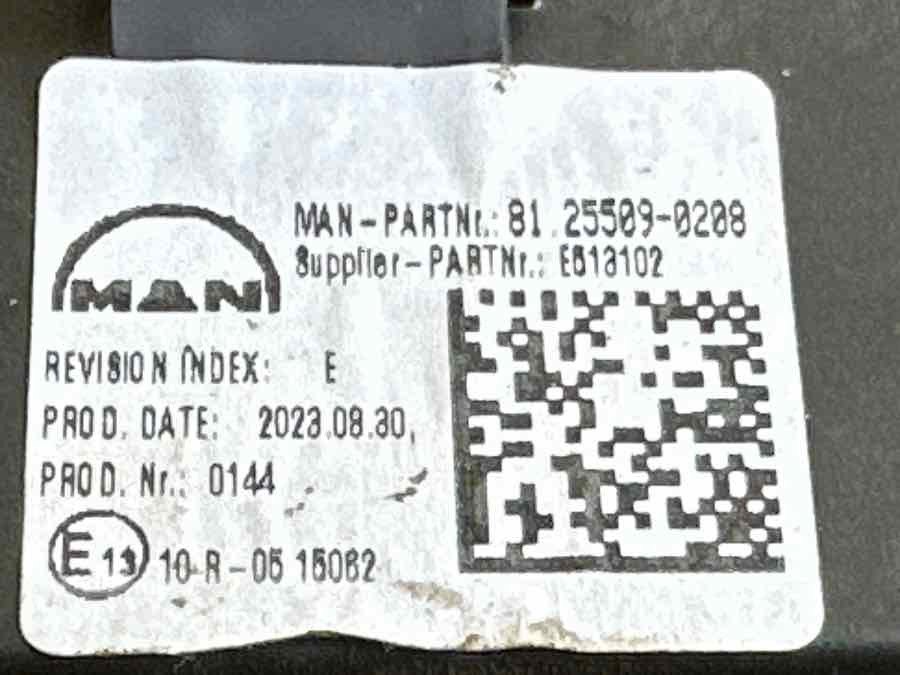 MAN STEERING SWITCH 81.25509-0208 - Ηλεκτρικό σύστημα για Φορτηγό: φωτογραφία 3 MAN STEERING SWITCH 81.25509-0208 - Ηλεκτρικό σύστημα για Φορτηγό: φωτογραφία 3