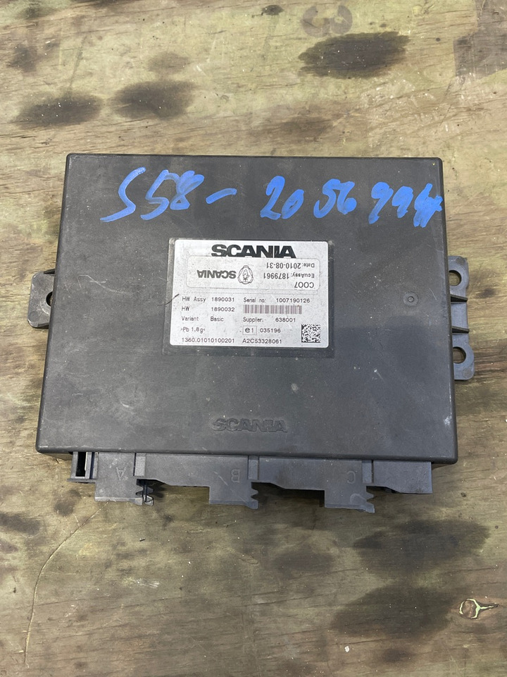 SCANIA COO7 1879961 - Ηλεκτρικό σύστημα για Φορτηγό: φωτογραφία 1 SCANIA COO7 1879961 - Ηλεκτρικό σύστημα για Φορτηγό: φωτογραφία 1