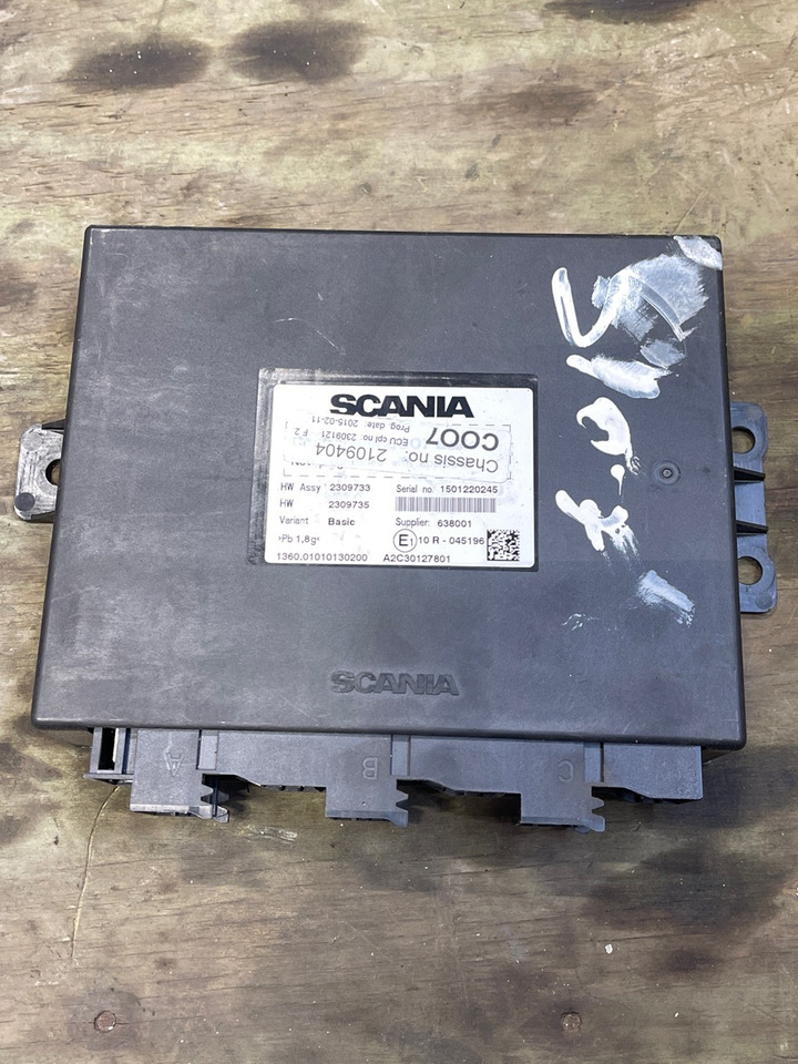 SCANIA COO7 2309121 - Ηλεκτρικό σύστημα για Φορτηγό: φωτογραφία 1 SCANIA COO7 2309121 - Ηλεκτρικό σύστημα για Φορτηγό: φωτογραφία 1