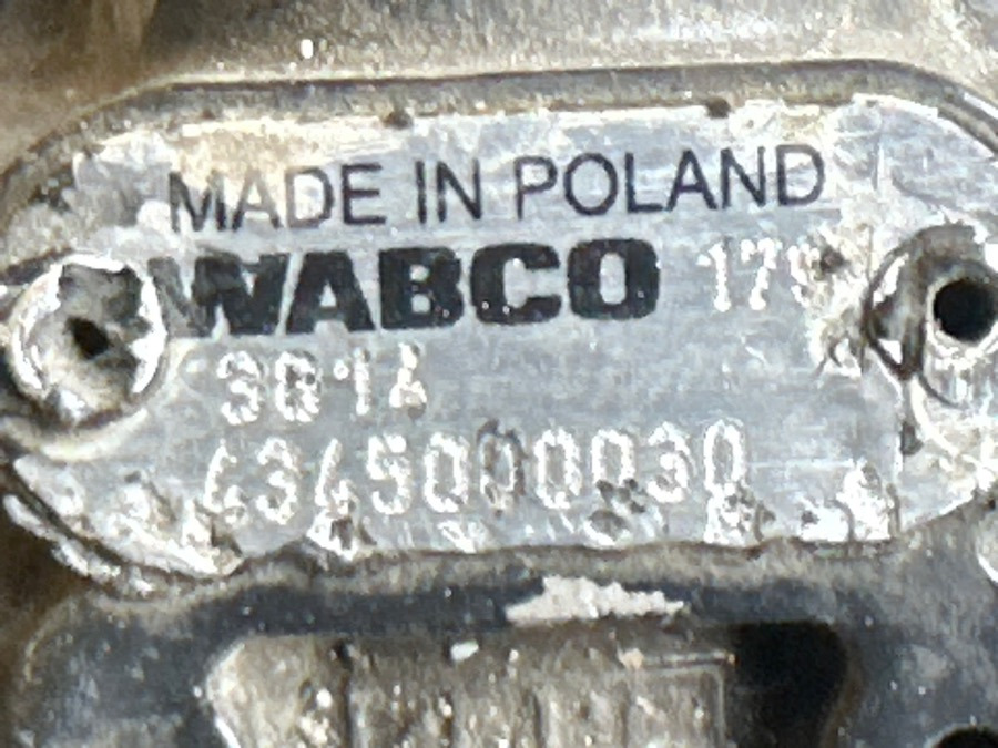VALVE WABCO 4345000030 - Βαλβίδα φρένων για Φορτηγό: φωτογραφία 2 VALVE WABCO 4345000030 - Βαλβίδα φρένων για Φορτηγό: φωτογραφία 2