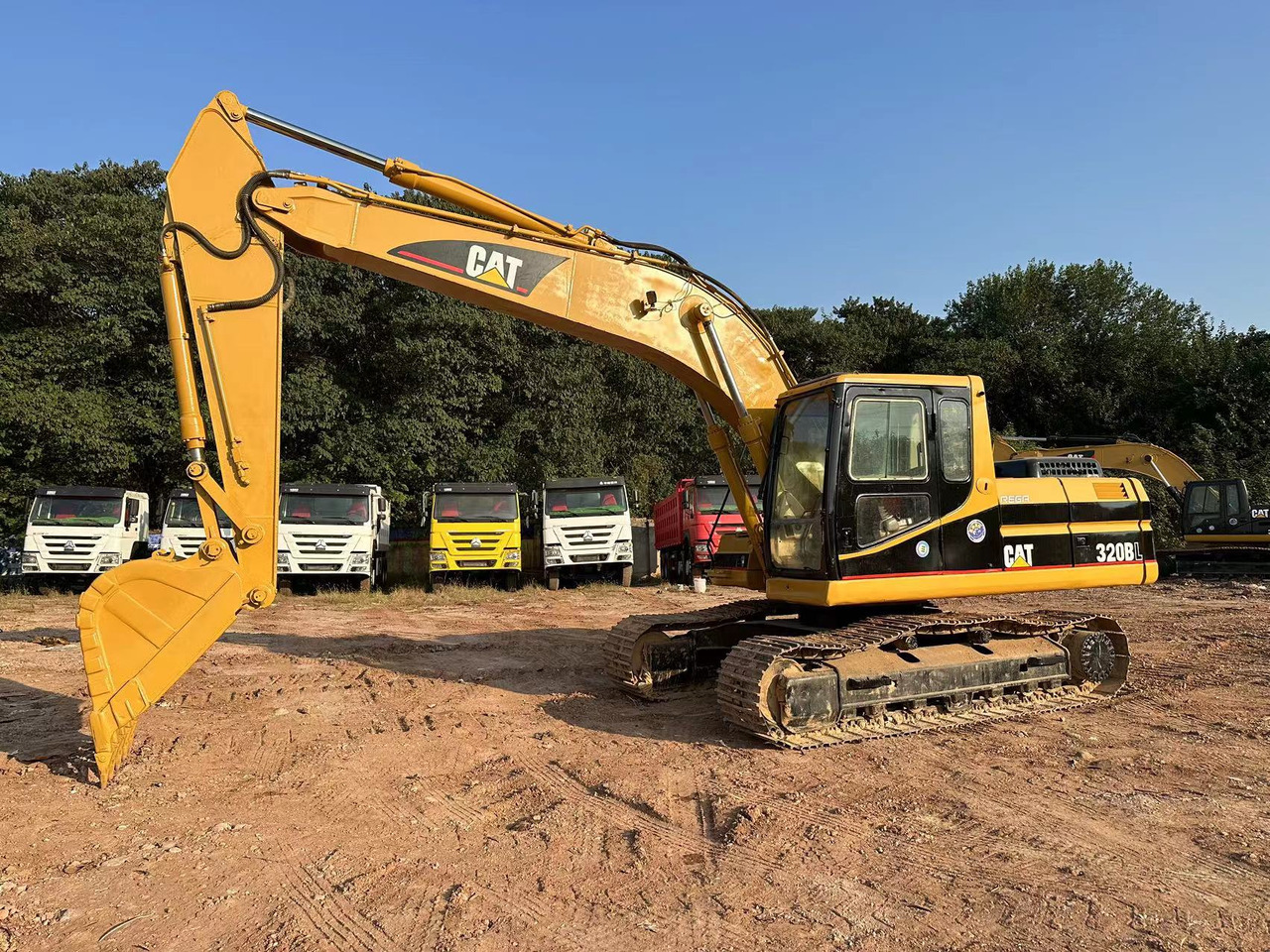 CAT 320B excavator - Ερπυστριοφόρος εκσκαφέας: φωτογραφία 3 CAT 320B excavator - Ερπυστριοφόρος εκσκαφέας: φωτογραφία 3