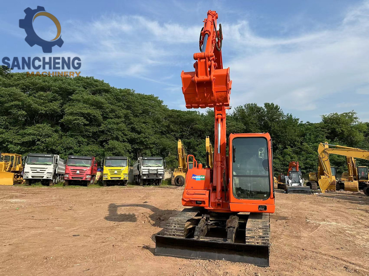 DOOSAN DH80 Mini Excavator - Ερπυστριοφόρος εκσκαφέας: φωτογραφία 4 DOOSAN DH80 Mini Excavator - Ερπυστριοφόρος εκσκαφέας: φωτογραφία 4