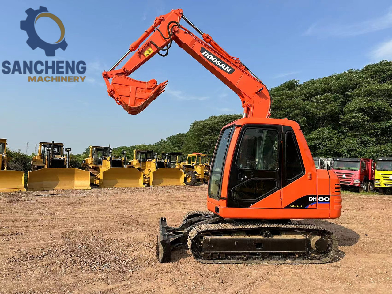 DOOSAN DH80 Mini Excavator - Ερπυστριοφόρος εκσκαφέας: φωτογραφία 5 DOOSAN DH80 Mini Excavator - Ερπυστριοφόρος εκσκαφέας: φωτογραφία 5