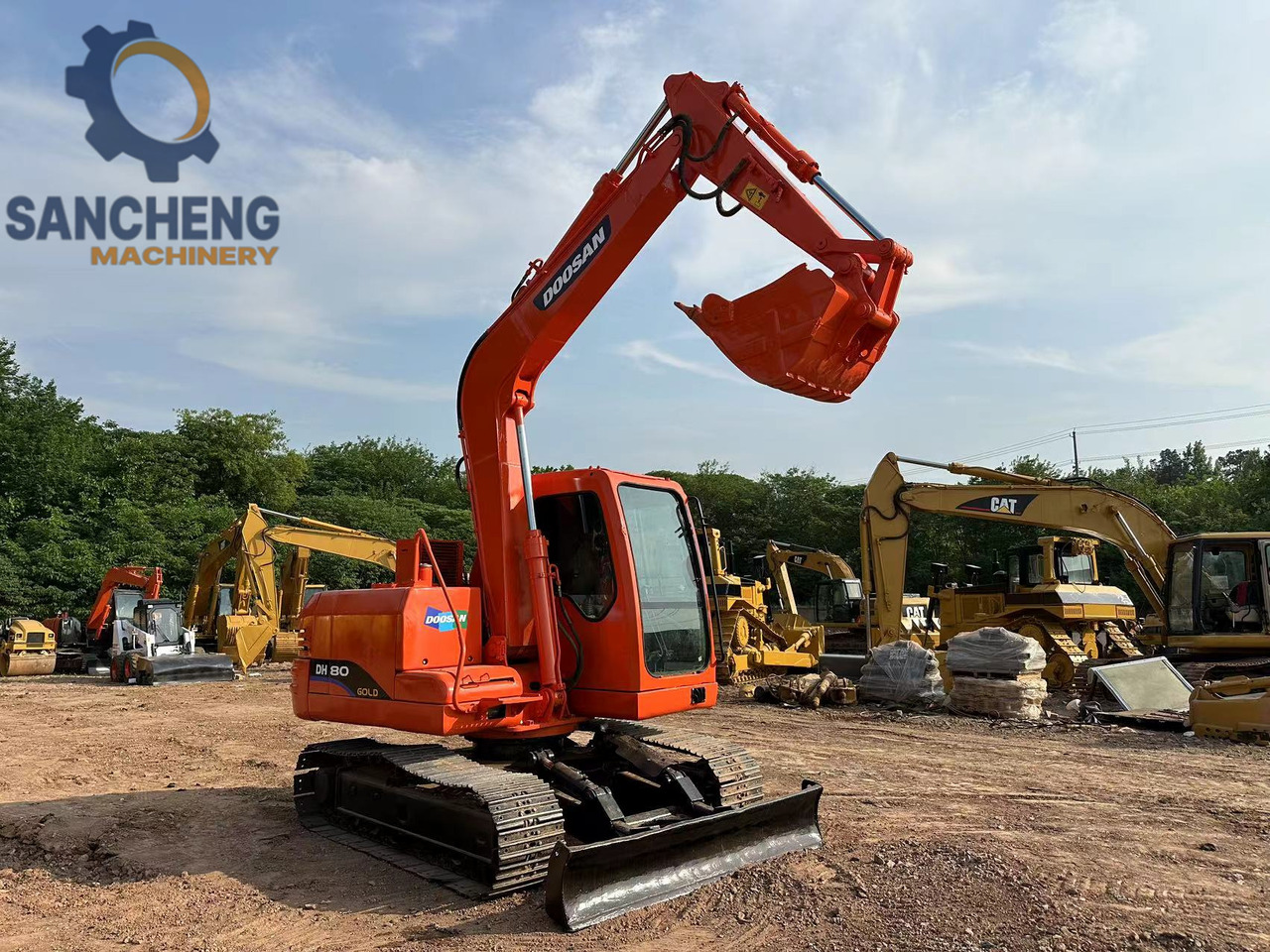 DOOSAN DH80 Mini Excavator - Ερπυστριοφόρος εκσκαφέας: φωτογραφία 3 DOOSAN DH80 Mini Excavator - Ερπυστριοφόρος εκσκαφέας: φωτογραφία 3