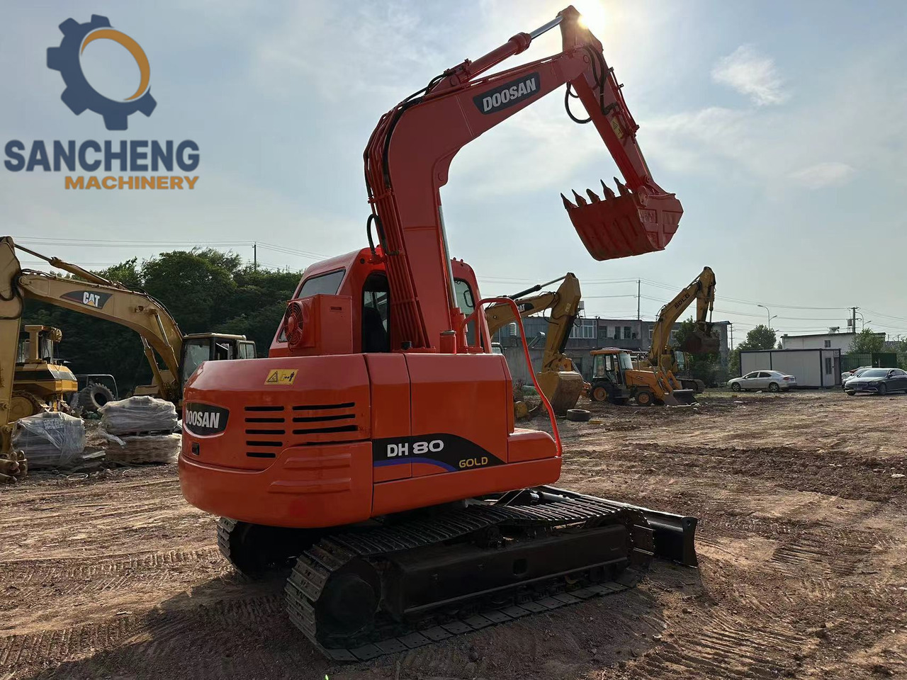 DOOSAN DH80 - Ερπυστριοφόρος εκσκαφέας: φωτογραφία 3 DOOSAN DH80 - Ερπυστριοφόρος εκσκαφέας: φωτογραφία 3