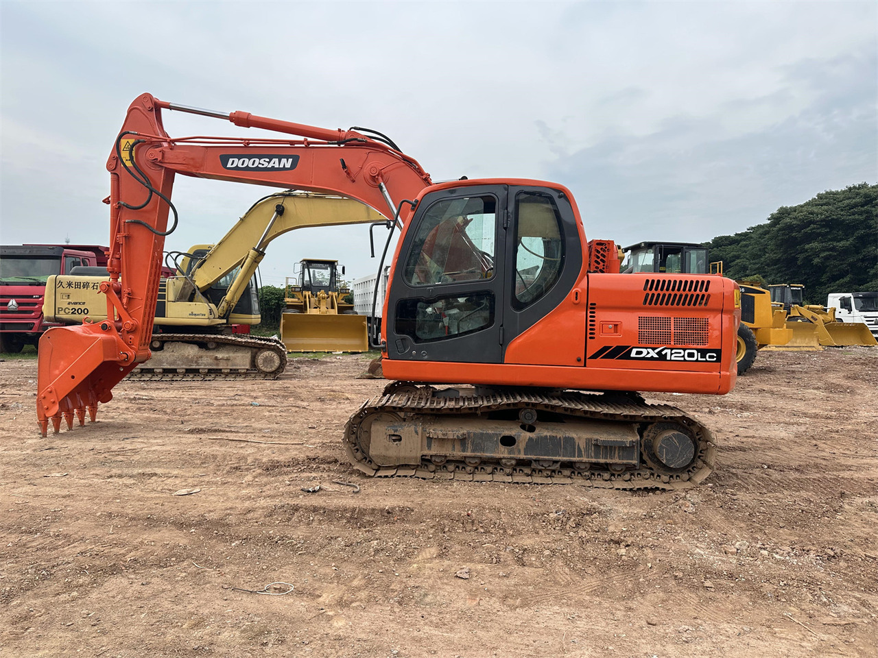 Doosan DX120 - Ερπυστριοφόρος εκσκαφέας: φωτογραφία 2 Doosan DX120 - Ερπυστριοφόρος εκσκαφέας: φωτογραφία 2