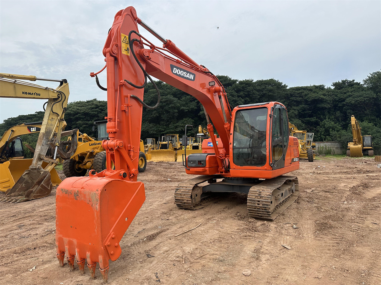 Doosan DX120 - Ερπυστριοφόρος εκσκαφέας: φωτογραφία 4 Doosan DX120 - Ερπυστριοφόρος εκσκαφέας: φωτογραφία 4