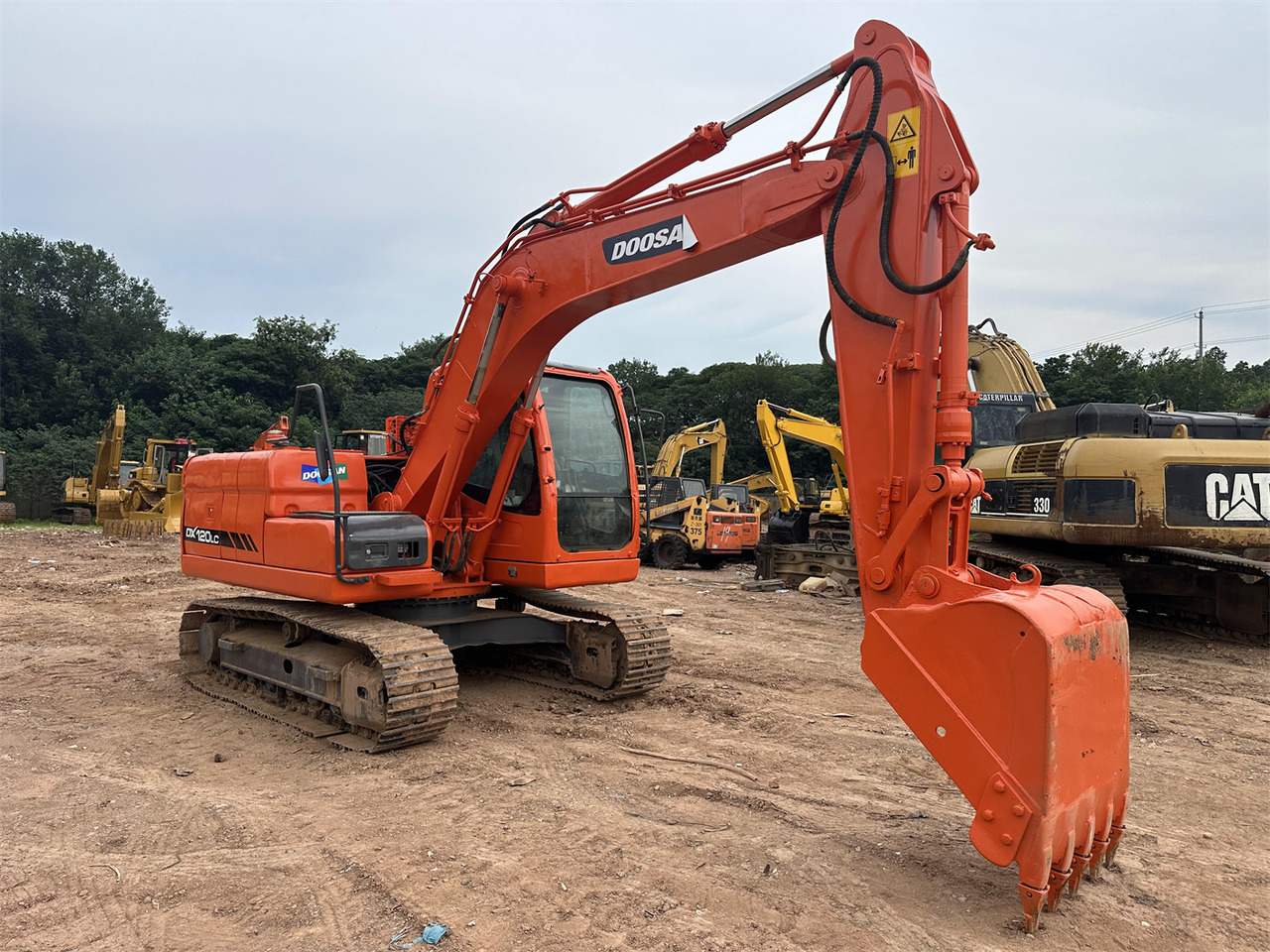 Doosan DX120 - Ερπυστριοφόρος εκσκαφέας: φωτογραφία 5 Doosan DX120 - Ερπυστριοφόρος εκσκαφέας: φωτογραφία 5