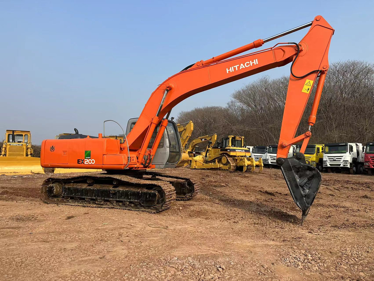 HITACHI EX200 - Εκσκαφέας: φωτογραφία 4 HITACHI EX200 - Εκσκαφέας: φωτογραφία 4