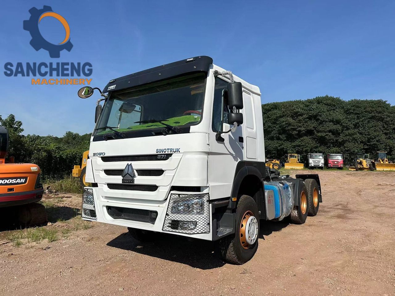 SINOTRUK HOWO Truck Head 371 - Τράκτορας: φωτογραφία 3 SINOTRUK HOWO Truck Head 371 - Τράκτορας: φωτογραφία 3