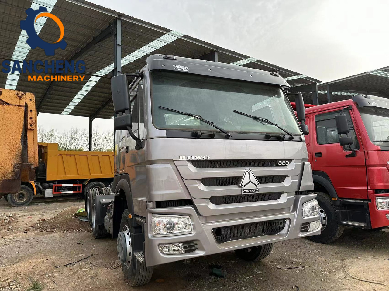 Sinotruk HOWO 380hp 6x4 tractor - Τράκτορας: φωτογραφία 4 Sinotruk HOWO 380hp 6x4 tractor - Τράκτορας: φωτογραφία 4