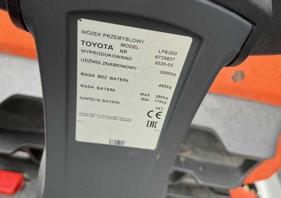 BT LPE200 - Παλετοφόρο: φωτογραφία 4 BT LPE200 - Παλετοφόρο: φωτογραφία 4