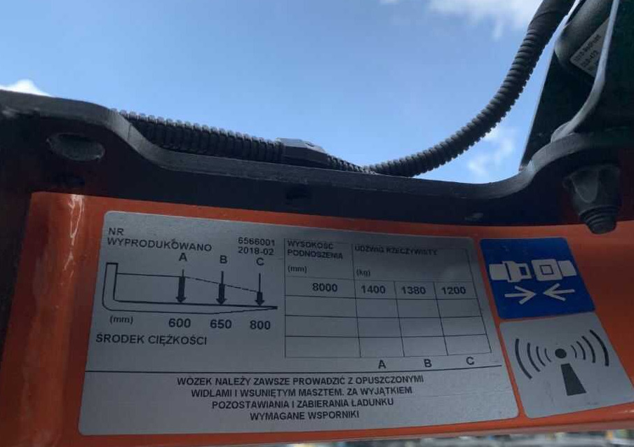 BT RRE140HE - Ανυψωτικό στενών δρόμων: φωτογραφία 5 BT RRE140HE - Ανυψωτικό στενών δρόμων: φωτογραφία 5