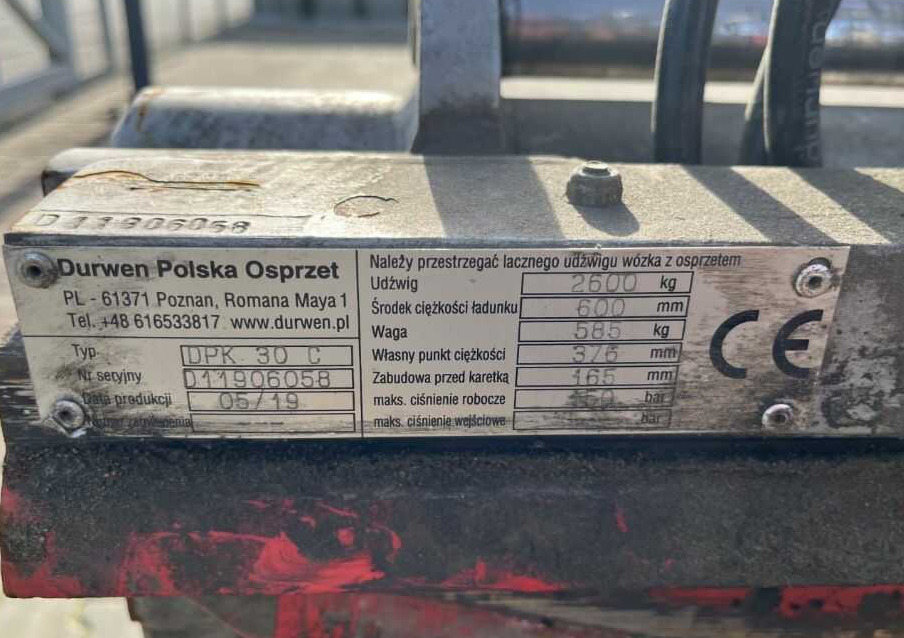 Durwen DPK30C - Πιρούνες: φωτογραφία 1 Durwen DPK30C - Πιρούνες: φωτογραφία 1
