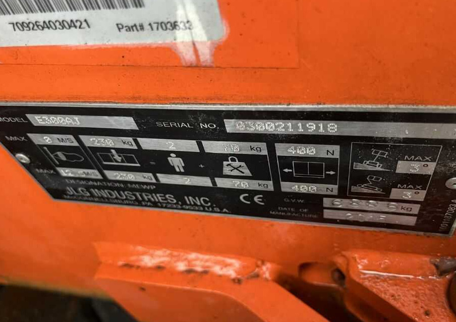 JLG E300AJ - Καλαθοφόρο ανυψωτικό: φωτογραφία 4 JLG E300AJ - Καλαθοφόρο ανυψωτικό: φωτογραφία 4
