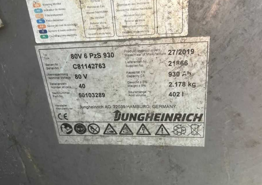 Jungheinrich EFG550 - Ηλεκτροκίνητο περονοφόρο: φωτογραφία 4 Jungheinrich EFG550 - Ηλεκτροκίνητο περονοφόρο: φωτογραφία 4