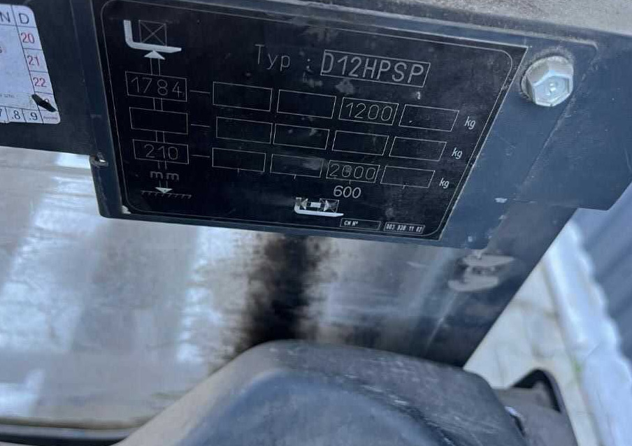 Linde D12HPSP - Μηχάνημα στοίβαξης: φωτογραφία 5 Linde D12HPSP - Μηχάνημα στοίβαξης: φωτογραφία 5