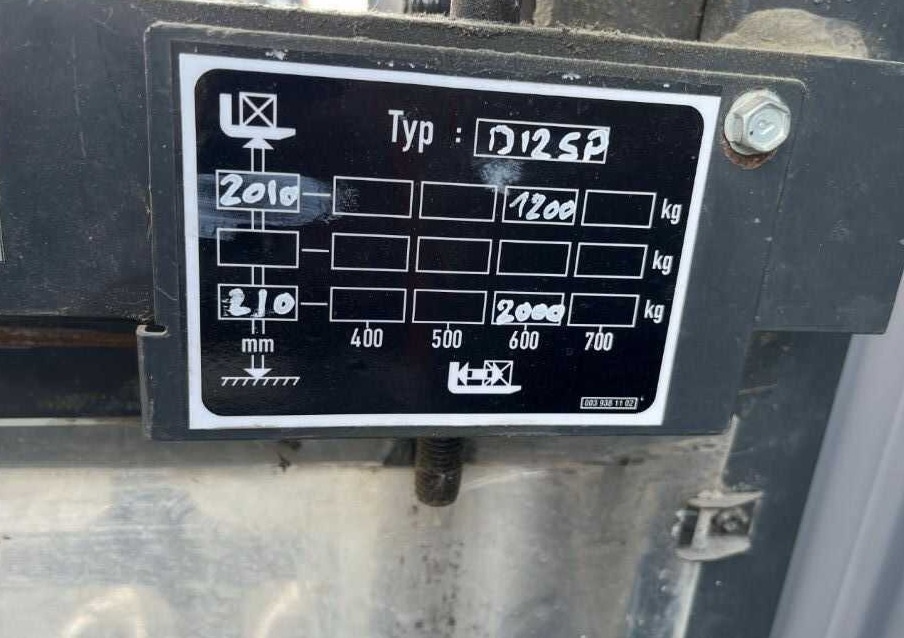 Μηχάνημα στοίβαξης Linde D12SP: φωτογραφία 6