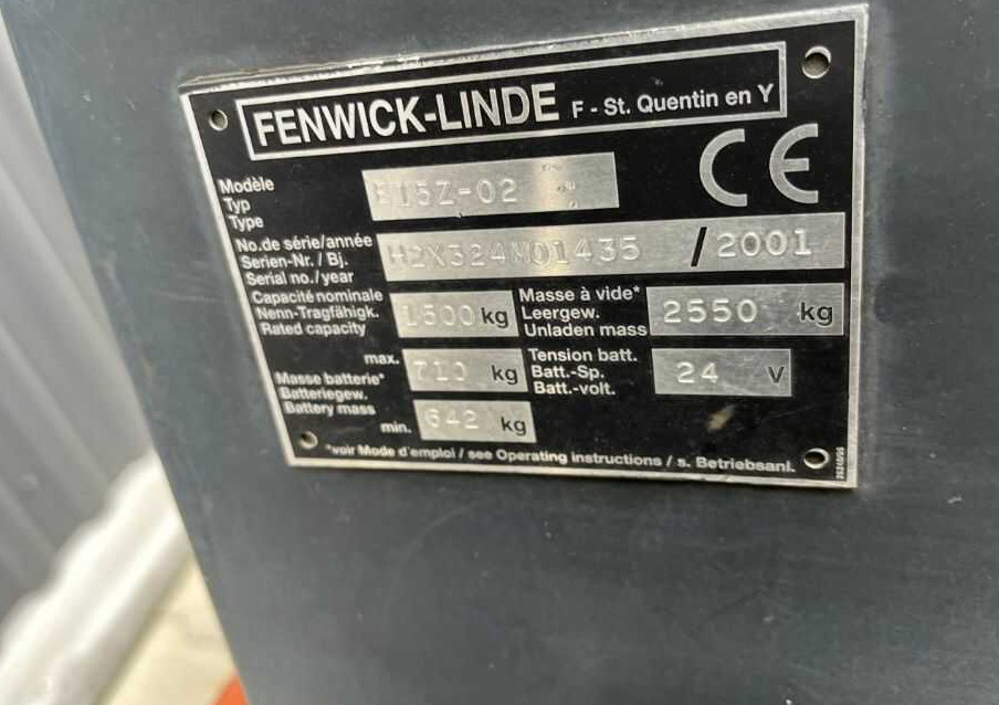 Linde E15 - Ηλεκτροκίνητο περονοφόρο: φωτογραφία 4 Linde E15 - Ηλεκτροκίνητο περονοφόρο: φωτογραφία 4