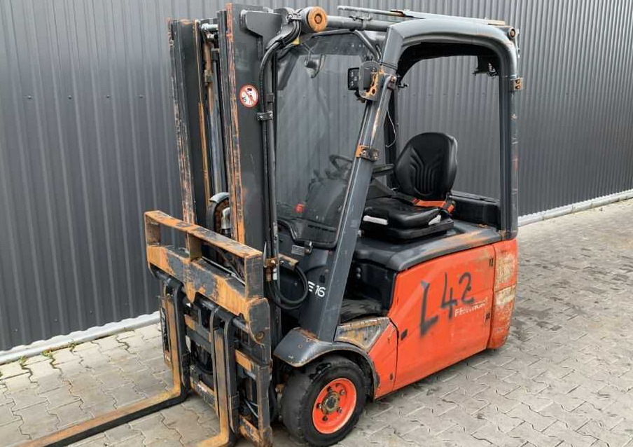 Linde E16-01 - Ηλεκτροκίνητο περονοφόρο: φωτογραφία 1 Linde E16-01 - Ηλεκτροκίνητο περονοφόρο: φωτογραφία 1